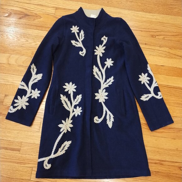 Anthropologie Sparrow Walking Trails Sweater Coat Medium (runs small) 2007 Rare - Picture 2 of 13